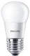 Philips led kogel 4-25w e27 827 p48 mat
