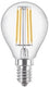 Philips led kogel e14 4,3-40w 2700k filament helder - led3738