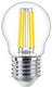 Philips led kogel e27 3,4-40w 2700k filament helder dimbaar - led3746