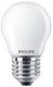 Philips led kogel e27 6,5-60w 2700k filament mat - led3752