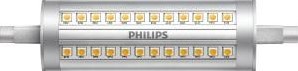 Afbeelding laden in galerijviewer, Philips led staaflamp transparant - 100 w - r7s - dimbaar wit licht
