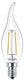 Philips led tipkaars e14 2-25w 2700k filament helder - led3723