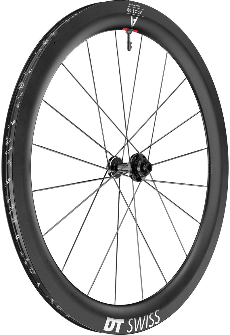 Afbeelding laden in galerijviewer, Dt swiss arc 1100 dicut® 55 28 disc cl carbon front wheel
