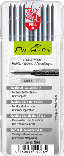 Afbeelding laden in galerijviewer, Pica 4030 dry navulling | graphite | blister - pi4030sb
