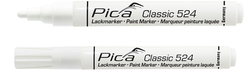 Afbeelding laden in galerijviewer, Pica 524 52 lakmarker | 2-4mm | ronde tip | wit | 10 stuks - pi52452
