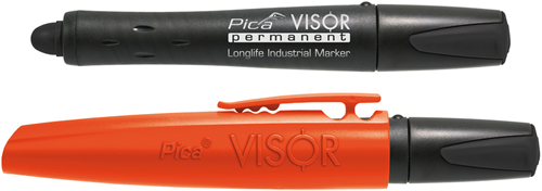 Afbeelding laden in galerijviewer, Pica 990 46 visor permanent marker | zwart - pi99046
