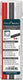 Pica 6045 big dry navulling | grafiet, wit rood - pi6045