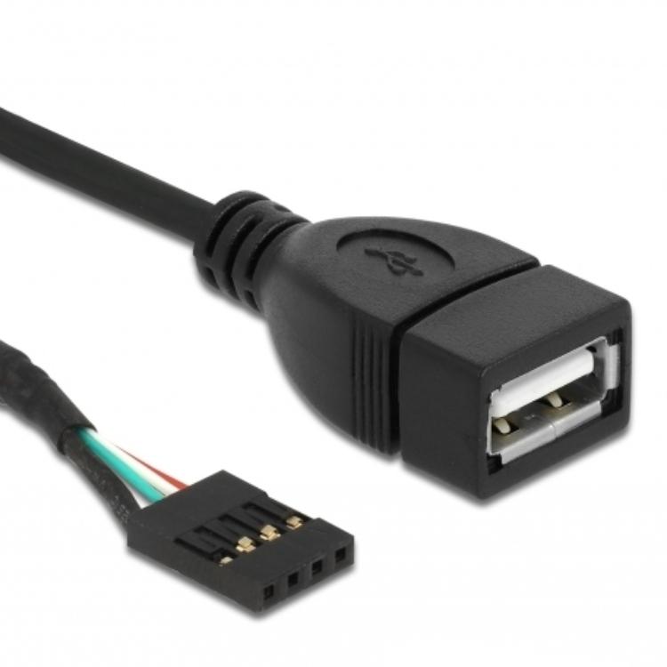 Afbeelding laden in galerijviewer, Pin header naar usb a kabel

