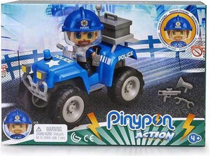 Famosa pinypon - politie trike met politieagent