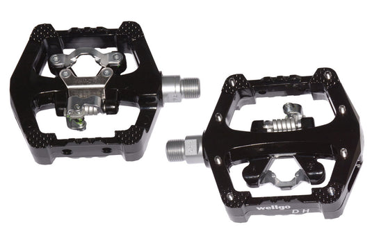 Wellgo flat pedals wam-d10 two-in-one black