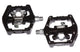Wellgo flat pedals wam-d10 two-in-one black