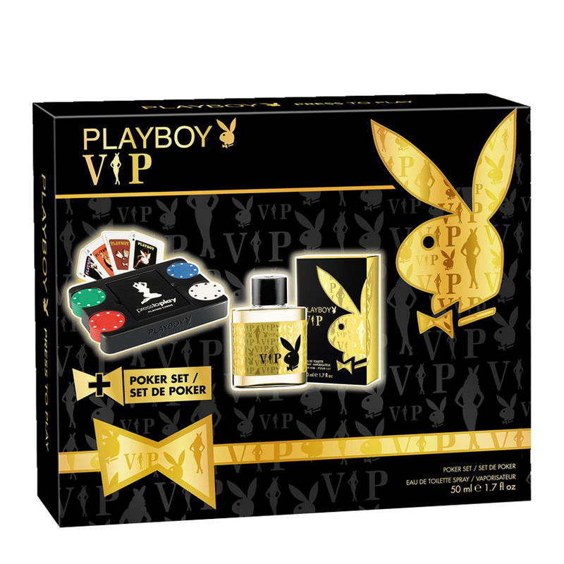 Afbeelding laden in galerijviewer, Playboy geschenkset vip 50ml inclusief pokerset
