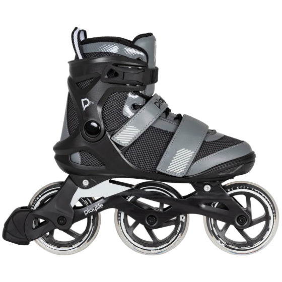 Afbeelding laden in galerijviewer, Playlife GT 110 Fitness Inlineskates Zwart grijs maat 38
