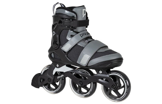 Playlife GT 110 Fitness Inlineskates Zwart grijs maat 46