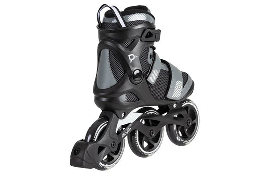 Playlife gt 110 fitness inlineskates zwart grijs maat 47