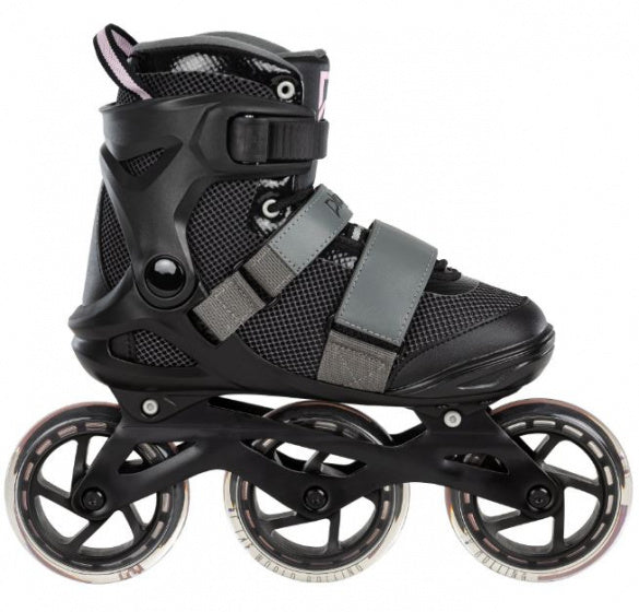 Afbeelding laden in galerijviewer, Playlife - Fitness GT 110 inline skates 80A zwart roze maat 39
