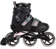 Playlife fitness gt 110 inline skates 80a zwart roze maat 41