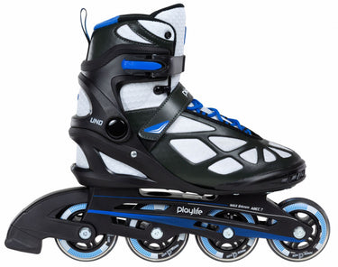 Playlife Inline skates Black 80 softboot 82A zwart maat 39