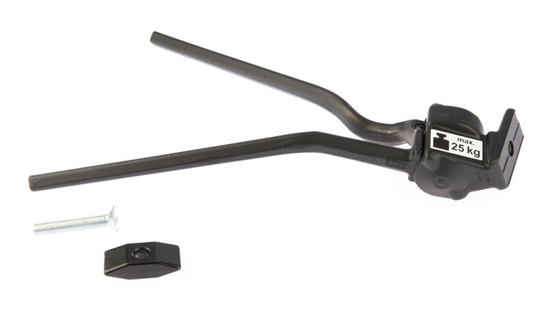 Afbeelding laden in galerijviewer, Pletscher esge standaard 2-been twin 28“ l290mm, zwart

