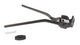Pletscher esge standaard 2-been twin 28“ l290mm, zwart