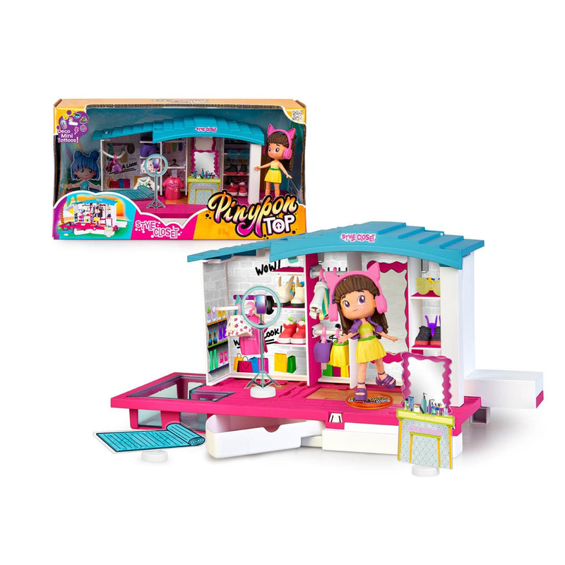 Afbeelding laden in galerijviewer, Pinypon top style closet kledingkast
