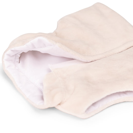 Skrallan poppenkleding vest en laarzen (36-40cm)