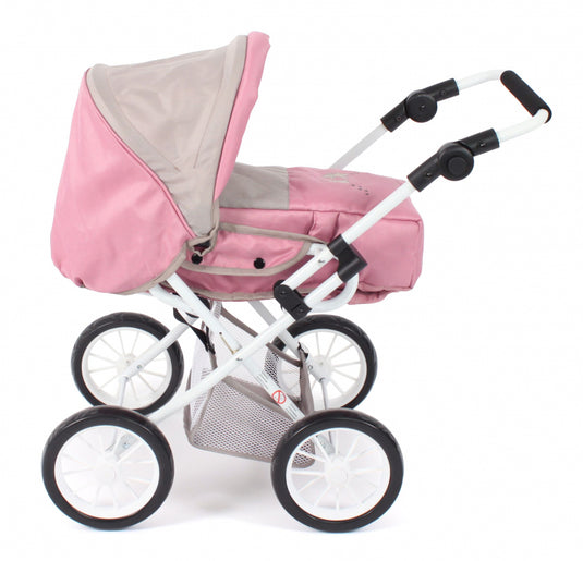 Bayer chic poppenwagen leni combi (roze taupe beer)