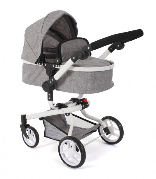 Bayer chic poppenwagen yolo combi (jeans grijs)