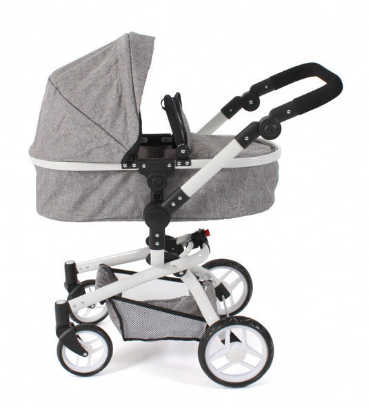 Bayer chic poppenwagen yolo combi (jeans grijs)