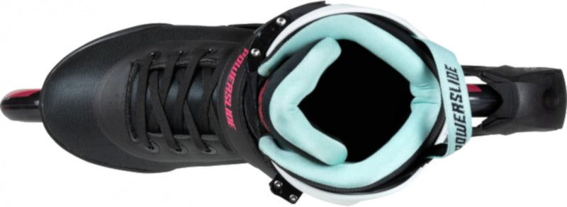 Afbeelding laden in galerijviewer, Powerslide Inline skates Radon Teal 90 softboot 83A zwart mt 38
