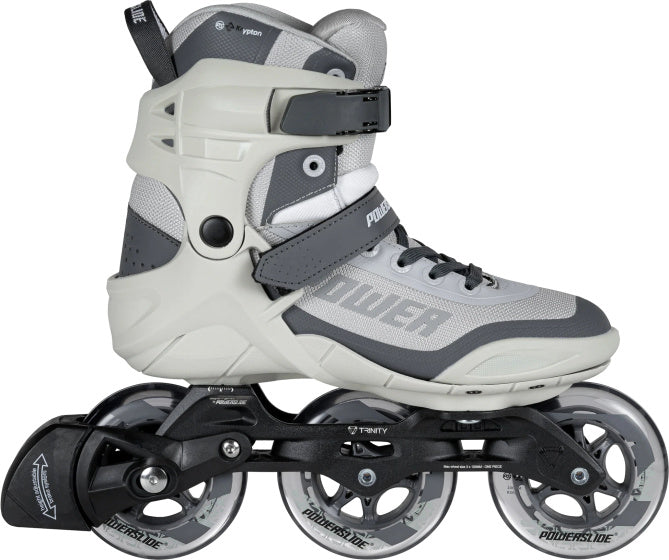 Afbeelding laden in galerijviewer, Powerslide Phuzion Krypton 100 inlineskates softboot grijs maat 47
