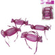 Mini cadeauverpakking paars 13 cm set van 4 | 48 stuks