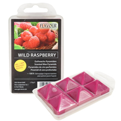 Afbeelding laden in galerijviewer, Gala waxmelts pyramide wild raspberry 6 stuks | 12 stuks

