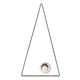 Decoratie boom metaal zwart 39 cm | 24 stuks