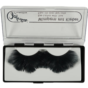 Jofrika cosmetics kunstwimpers veren zwart 9,5 cm b-keus ve500 | 50 stuks