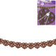 Slinger love dove papier bruin 4 m | 24 stuks