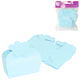 Mini cadeauverpakking box blauw 7,5 cm 5 stuks | 24 stuks