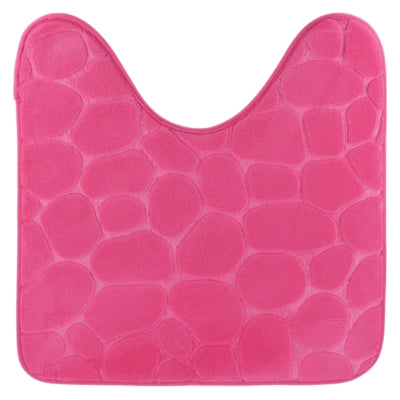 Afbeelding laden in galerijviewer, Wc mat fuchsia microfiber 50 x 50 cm | 16 stuks
