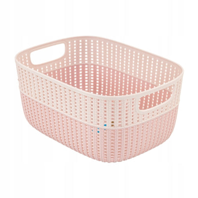 Afbeelding laden in galerijviewer, Keeeper wasmand roze 23,5 cm 3,5 l | 10 stuks
