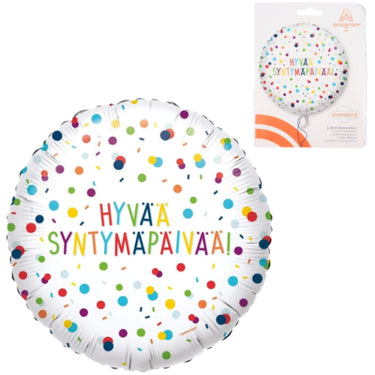 Amscan folie ballon confetti 43 cm | 100 stuks