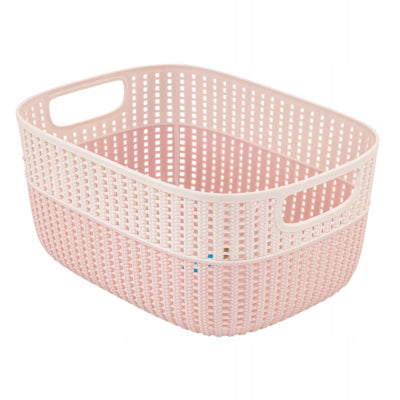 Afbeelding laden in galerijviewer, Keeeper wasmand roze 29 cm 6,8 l | 6 stuks
