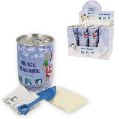 Afbeelding laden in galerijviewer, Diy decoratie sneeuw in blik 20 gram | 96 stuks
