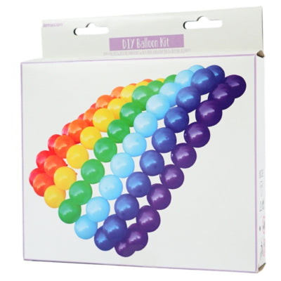 Afbeelding laden in galerijviewer, Amscan diy ballonnen regenboog 13 cm 77 stuks | 8 stuks
