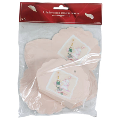 Afbeelding laden in galerijviewer, Cadeauverpakking roze 11 cm set 6 stuks | 24 stuks
