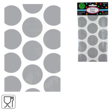 Amscan papieren tasjes 17,5 cm 10 stuks | 24 stuks