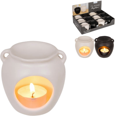 Afbeelding laden in galerijviewer, Out of the blue waxbrander kruik 9 cm 2 assorti | 12 stuks
