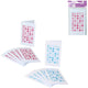 Kaarten babyshower bebé 2 assorti set van 6 | 24 stuks