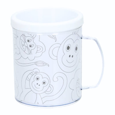 Afbeelding laden in galerijviewer, Kleur je eigen beker dieren 250 ml | 36 stuks
