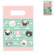 Amscan hello pets geschenktas hond kat 23.5 cm set van 8 | 20 stuks