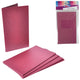 Menukaarten paars 17 cm 5 stuks | 24 stuks